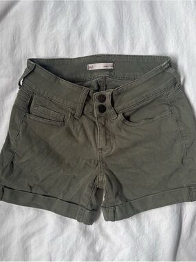 Sol Angeles Olive Green Women’s Jean Shorts